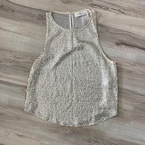 Halter neck sequin top - ABERCROMBIE